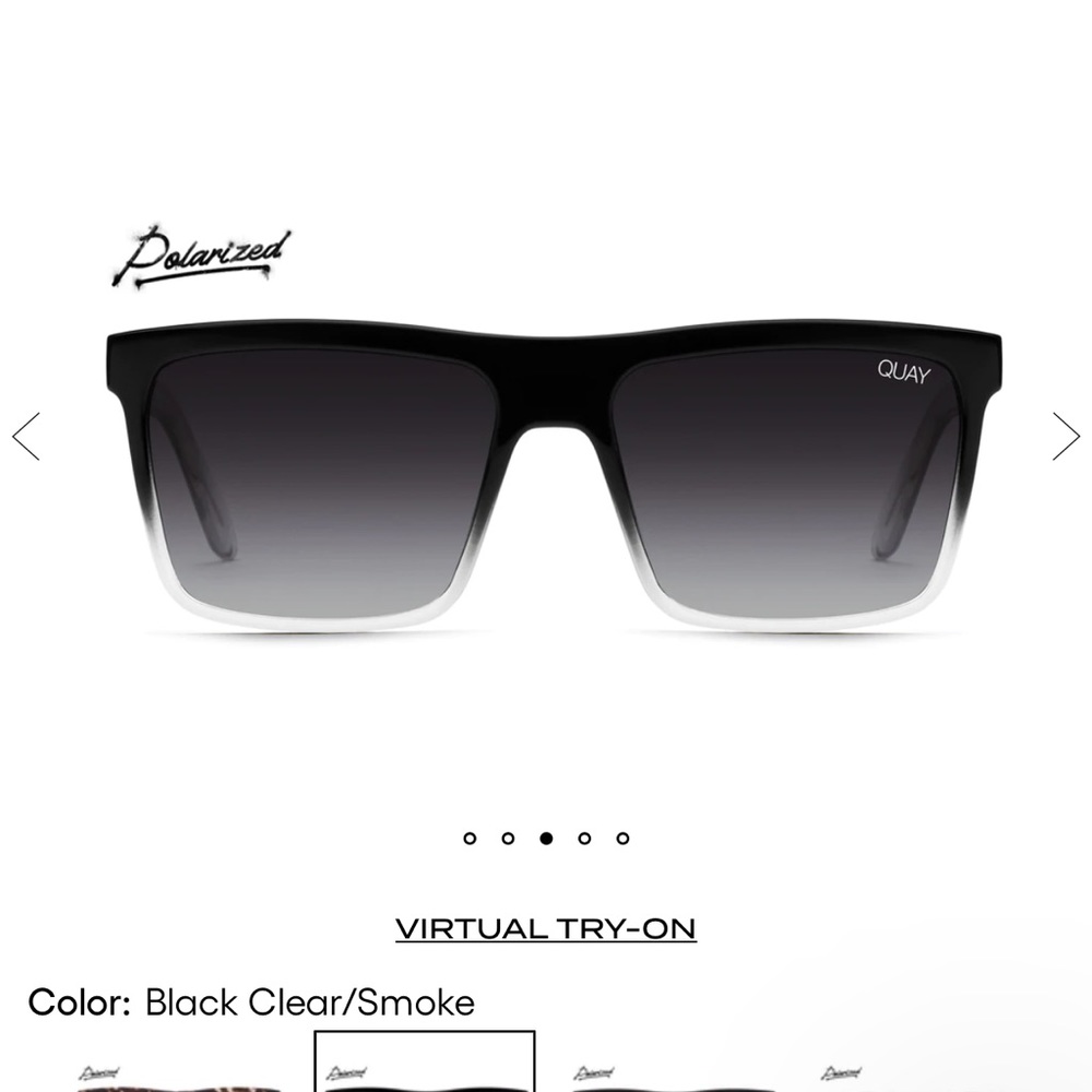 QUAY - let it run sunglasses *polarized